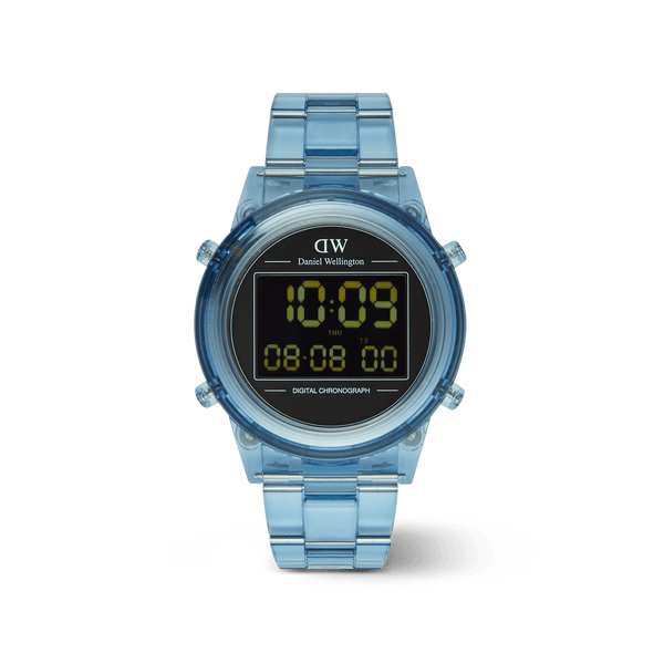 Retro Digital Light Blue Light Blue