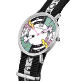 Steven Harrington x DW: NATO Multicolor Printed Dial Silver