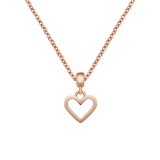 Heart Contour Charm RG