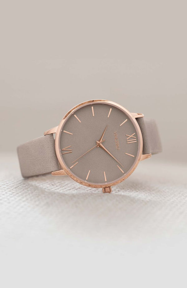 Vincero Eros Leather Strap Watch