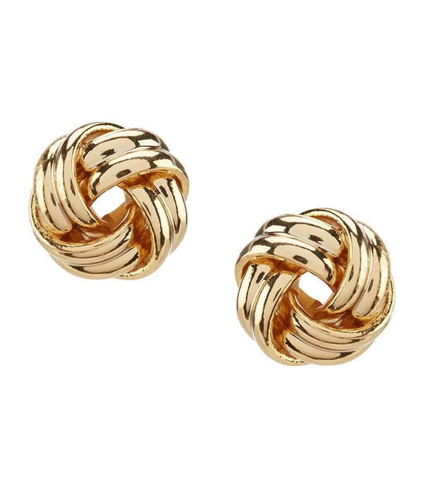 Small Knot Stud Earrings