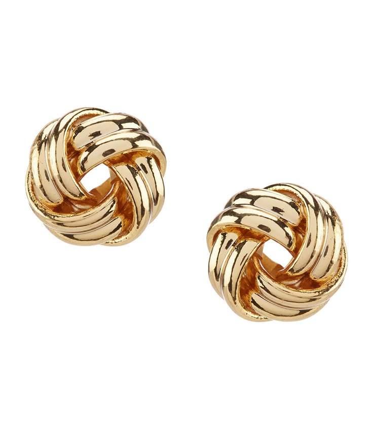 Small Knot Stud Earrings
