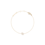 Crystal Zodiac Chain Bracelet Gold