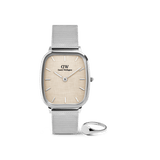 Marlon & Classic Mini Signet Ring Silver Set