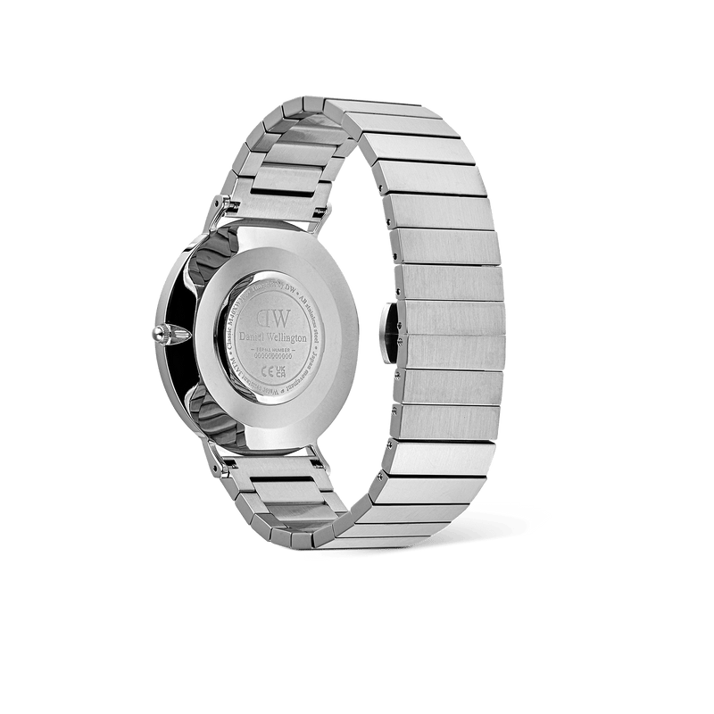 Classic Piano Link Silver Unitone