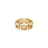 3-Link Ring Gold