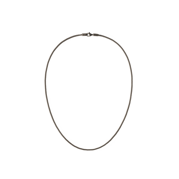 Tide Mesh Necklace Graphite 1.8