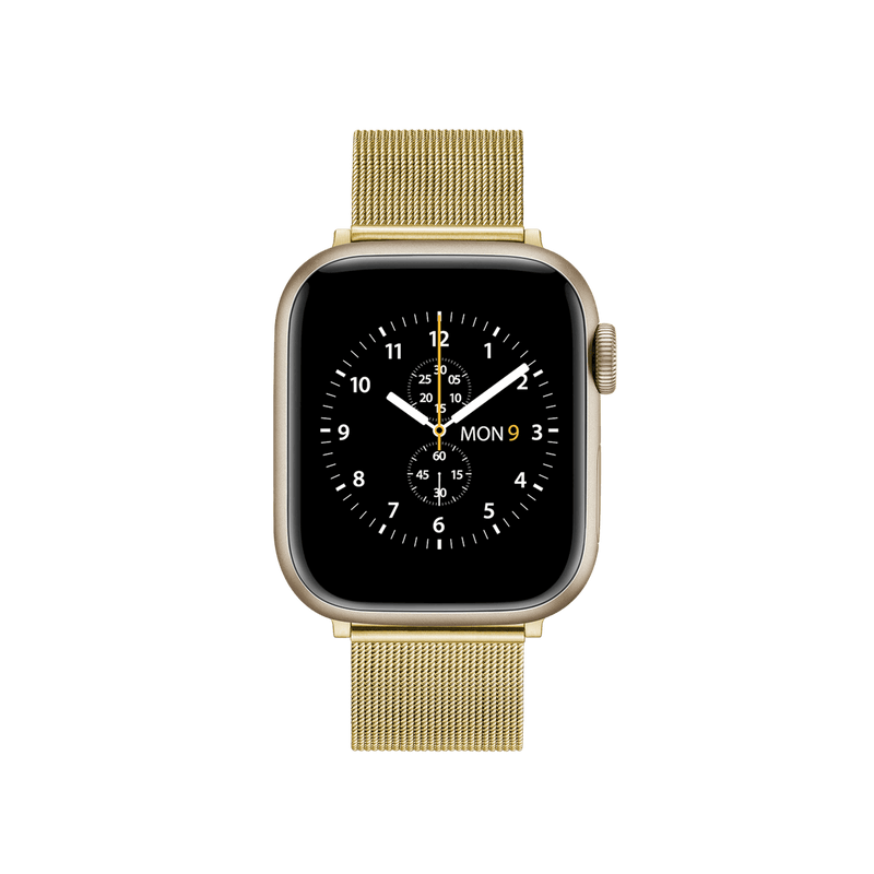 Smartwatch Mesh Strap Gold