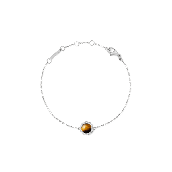Audrey Bracelet Tiger Eye Silver