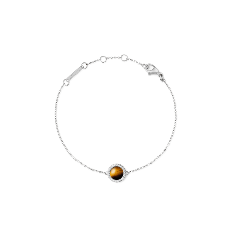 Audrey Bracelet Tiger Eye Silver