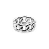 Chunky Chain Ring Silver