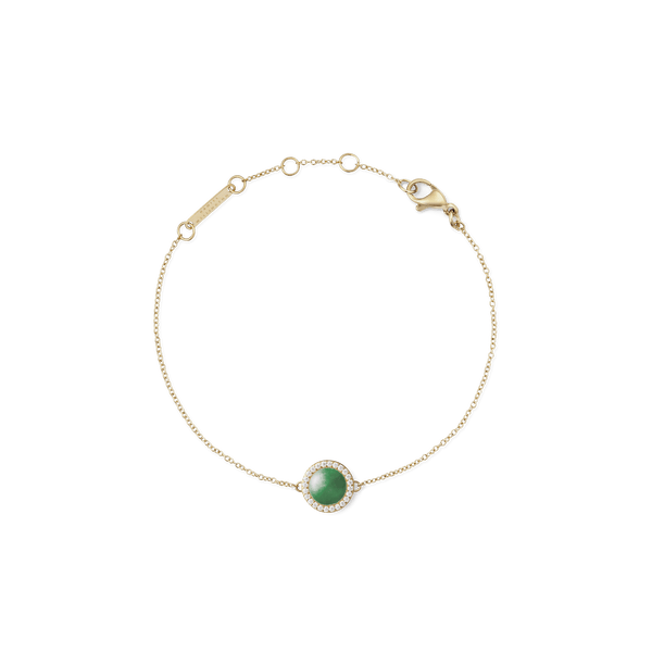 Audrey Bracelet Jade Gold