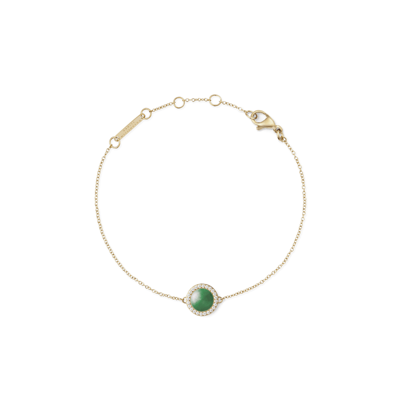 Audrey Bracelet Jade Gold