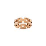 3-Link Ring Rose Gold