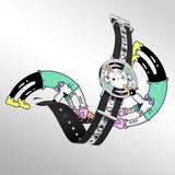 Steven Harrington x DW: NATO Multicolor Printed Dial Silver