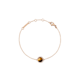 Audrey Bracelet Tiger Eye Rose Gold
