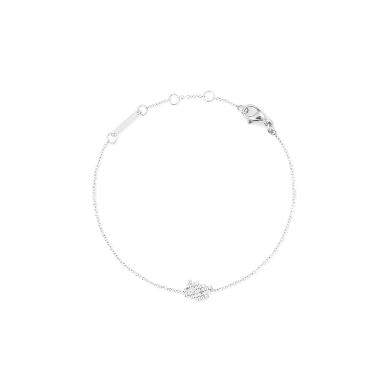 Crystal Zodiac Chain Bracelet Silver