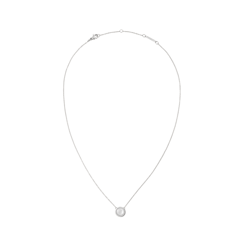 Audrey Necklace Mother of Pearl Silver