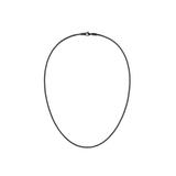 Tide Mesh Necklace Black 1.8