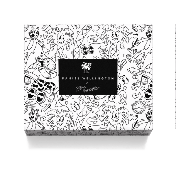 Steven Harrington x DW - Combo Box - B&W Flat & Strap Multi