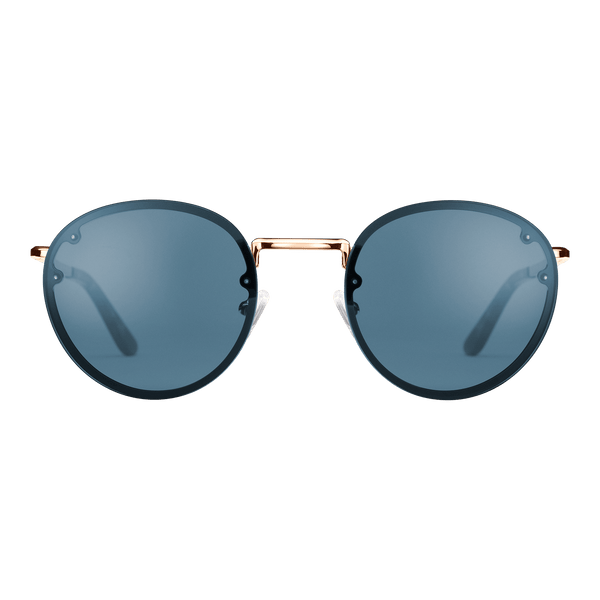 Arch Steel Blue Rose Gold