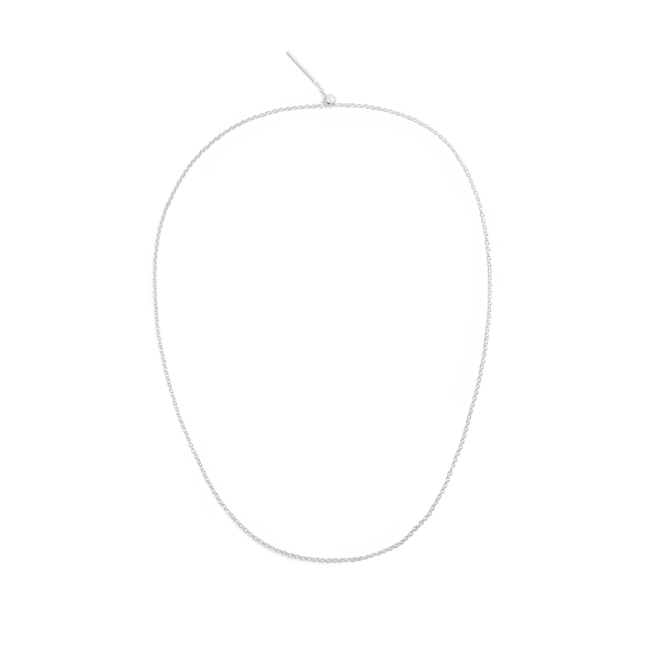 Charms Chain Necklace Sterling S925 Sterling Silver