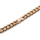 Chunky Chain Necklace Rose Gold