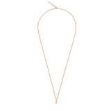 Broken Heart Charm Rose Gold