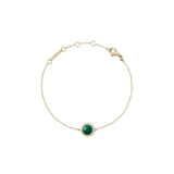 Audrey Bracelet Malachite Gold