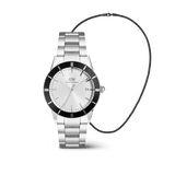 Iconic Paradigma & Tide Mesh Necklace Black Set