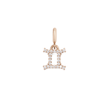 Zodiac Watch Charm Rose Gold